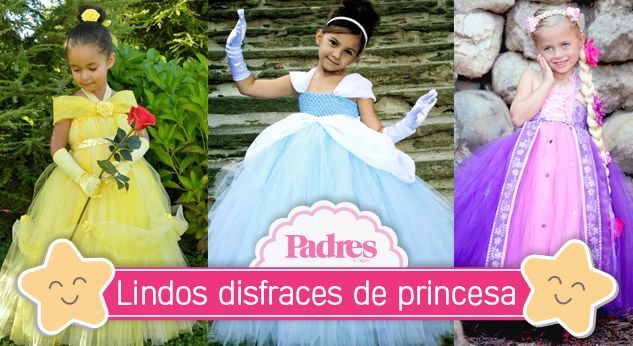 10 increíbles disfraces de princesa para tu nena