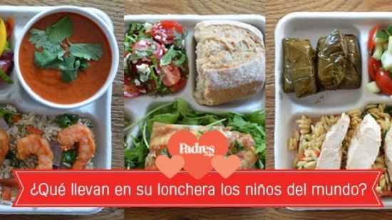 ¿Qué llevan en su lonchera los niños del mundo?