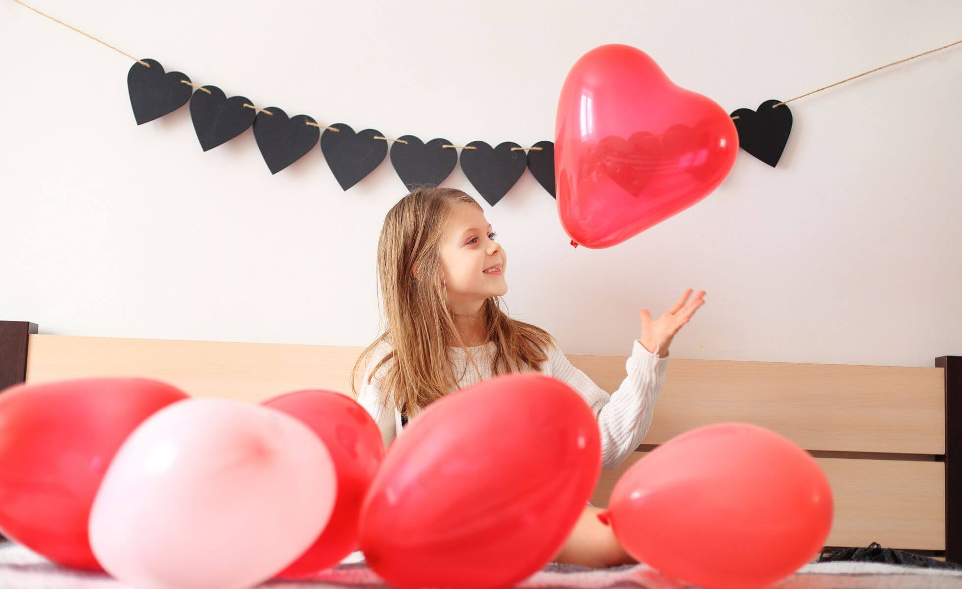 Manualidades y actividades niños en San Valentín
