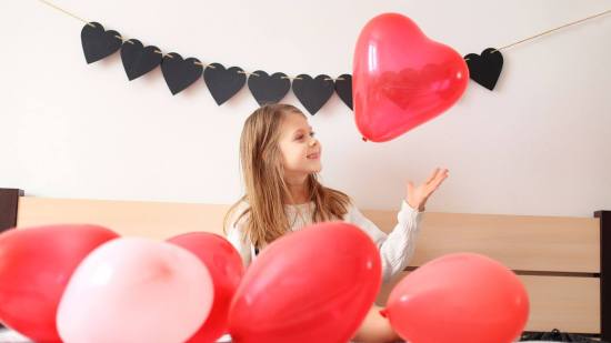 Manualidades y actividades niños en San Valentín