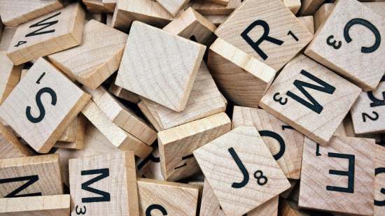 letras de madera