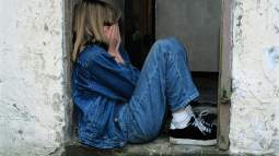niña llorando