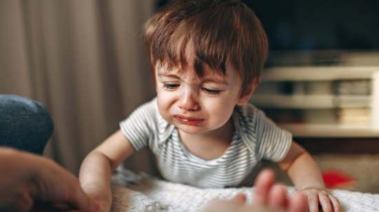 niño berrinche