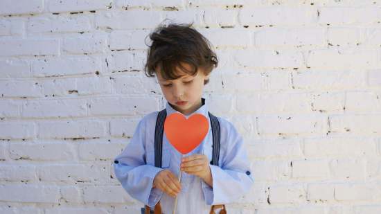 niño enamorado