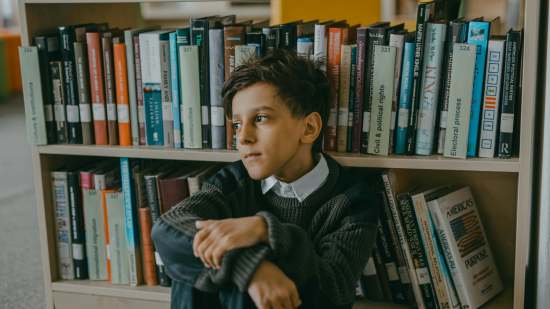 niño tímido
